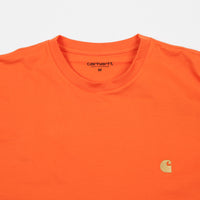 Carhartt Chase T-Shirt - Pepper / Gold thumbnail