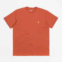 Carhartt Chase T-Shirt - Phoenix / Gold thumbnail