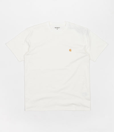 Carhartt Chase T-Shirt - Wax / Gold