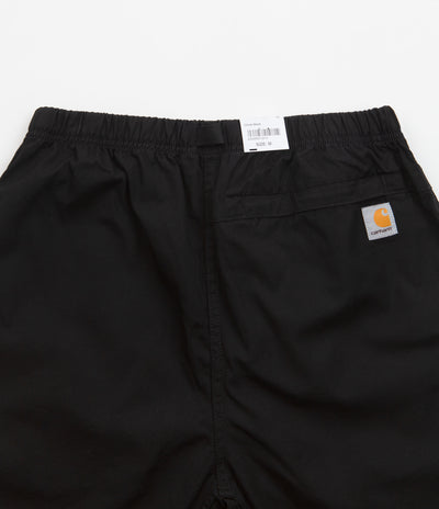 Carhartt Clover Shorts - Black / Stone Washed