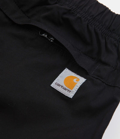 Carhartt Clover Shorts - Black / Stone Washed