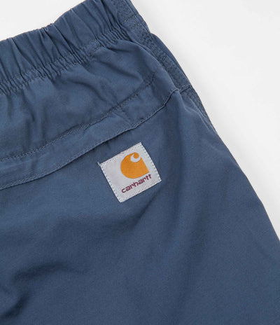 Carhartt Clover Shorts - Stone Blue Rinsed