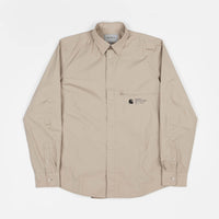 Carhartt Coleman Shirt - Wall / Black thumbnail