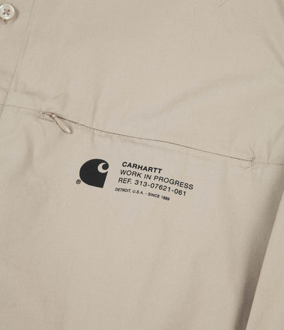 Carhartt Coleman Shirt - Wall / Black