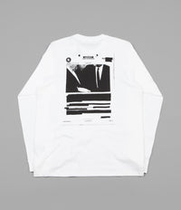 Carhartt Confidential Long Sleeve T-Shirt - White / Black