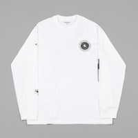 Carhartt Confidential Long Sleeve T-Shirt - White / Black thumbnail