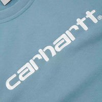 Carhartt Crewneck Sweatshirt - Dusty Blue / Wax thumbnail