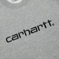 Carhartt Crewneck Sweatshirt - Grey Heather / Black thumbnail