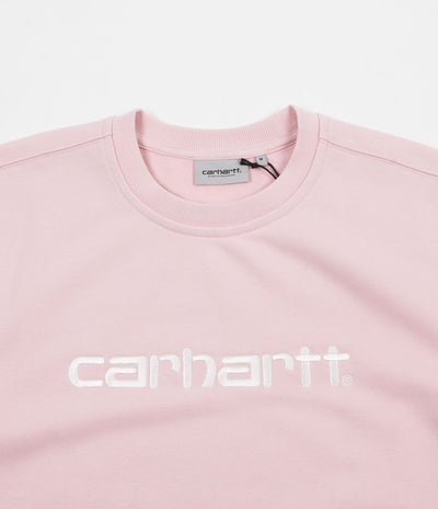 Carhartt Crewneck Sweatshirt - Sandy Rose / Wax