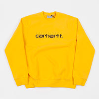 Carhartt Crewneck Sweatshirt - Sunflower / Black thumbnail