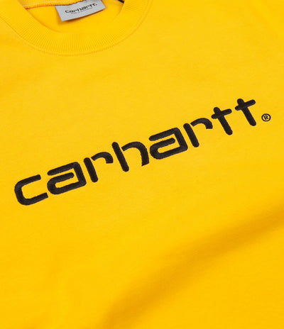 Carhartt Crewneck Sweatshirt - Sunflower / Black