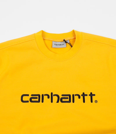 Carhartt Crewneck Sweatshirt - Sunflower / Black