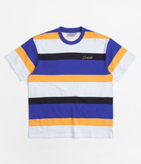 Carhartt Crouser T-Shirt - Crouser Stripe / Lazurite