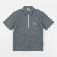 Carhartt Dash Short Sleeve Shirt - Blue / White thumbnail