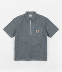 Carhartt Dash Short Sleeve Shirt - Blue / White