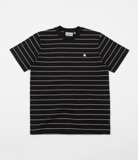 Carhartt Denton T-Shirt - Denton Stripe / Black / Wax