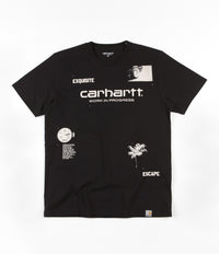 Carhartt Escape Script T-Shirt - Black / White