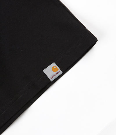 Carhartt Escape Script T-Shirt - Black / White