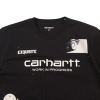 Carhartt Escape Script T-Shirt - Black / White thumbnail