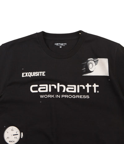 Carhartt Escape Script T-Shirt - Black / White