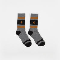 Carhartt Fairfield Socks - Dark Grey Heather thumbnail