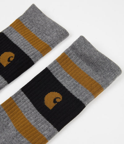 Carhartt Fairfield Socks - Dark Grey Heather