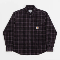 Carhartt Flint Shirt - Wiley Check / Dark Plum thumbnail