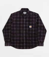 Carhartt Flint Shirt - Wiley Check / Dark Plum