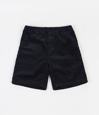 Carhartt Flint Shorts - Dark Navy / Rinsed