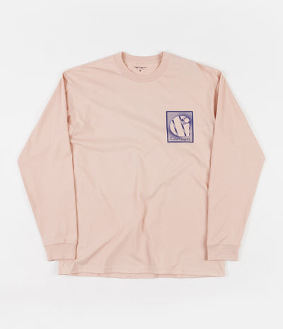 Carhartt Foundation Long Sleeve T-Shirt - Powdery / Blue