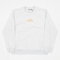 Carhartt Geo Script Crewneck Sweatshirt - Ash Heather thumbnail