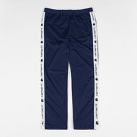 Carhartt Goodwin Track Pants - Metro Blue / White thumbnail