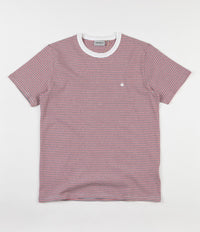 Carhartt Gordon T-Shirt - Chilli / White