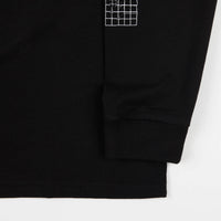 Carhartt Grid C Long Sleeve T-Shirt - Black / White thumbnail