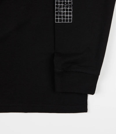 Carhartt Grid C Long Sleeve T-Shirt - Black / White