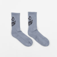 Carhartt Grin Socks - Frosted Blue / Black thumbnail