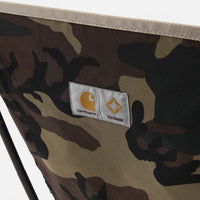 Carhartt Helinox Valiant 4 Tactical Chair - Camo Laurel / Black / Air Force Grey / Leather thumbnail