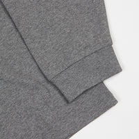 Carhartt Horizontal Long Sleeve T-Shirt - Dark Grey Heather thumbnail