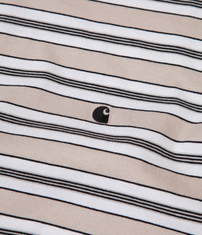 Carhartt Huron T-Shirt - Boulder / Black Stripe