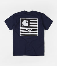 Carhartt Incognito T-Shirt - Blue / White / Black