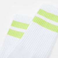 Carhartt Jack Socks - White / Limeade thumbnail