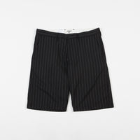 Carhartt Johnson Shorts - Pinstripe Black / White thumbnail