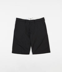 Carhartt Johnson Shorts - Pinstripe Black / White