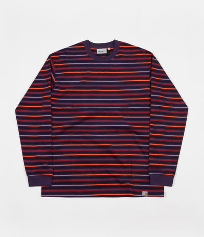 Carhartt Korte Long Sleeve T-Shirt - Lakers Stripe