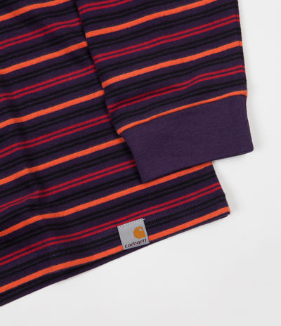 Carhartt Korte Long Sleeve T-Shirt - Lakers Stripe