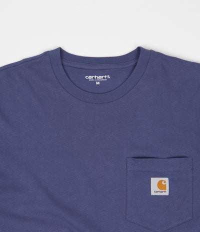 Carhartt Long Sleeve Pocket T-Shirt - Cold Viola