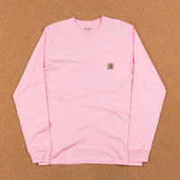 Carhartt Long Sleeve Pocket T-Shirt - Vegas Pink thumbnail