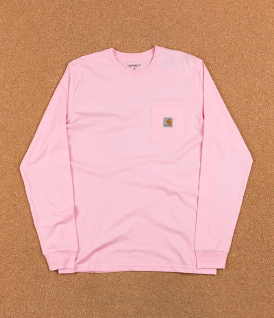 Carhartt Long Sleeve Pocket T-Shirt - Vegas Pink