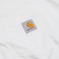 Carhartt Long Sleeve Pocket T-Shirt - White thumbnail