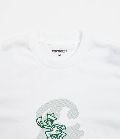 Carhartt Lucky Painter T-Shirt - White / Bonsai